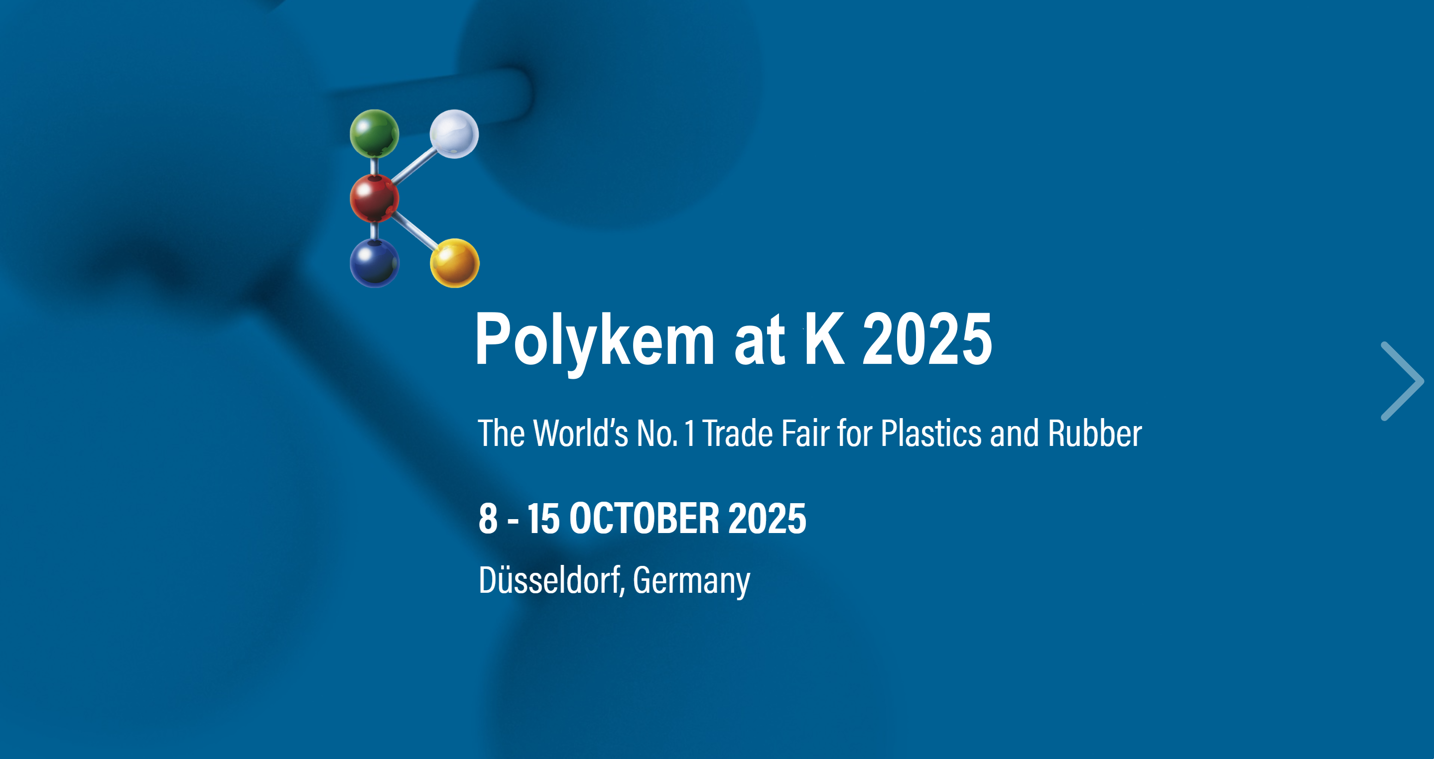 Polykem, KP 2025-də, plastik və rezin üçün 1 nömrəli ticarət sərgisi olan K 2025-də bizə qoşulmağa dəvət edir!