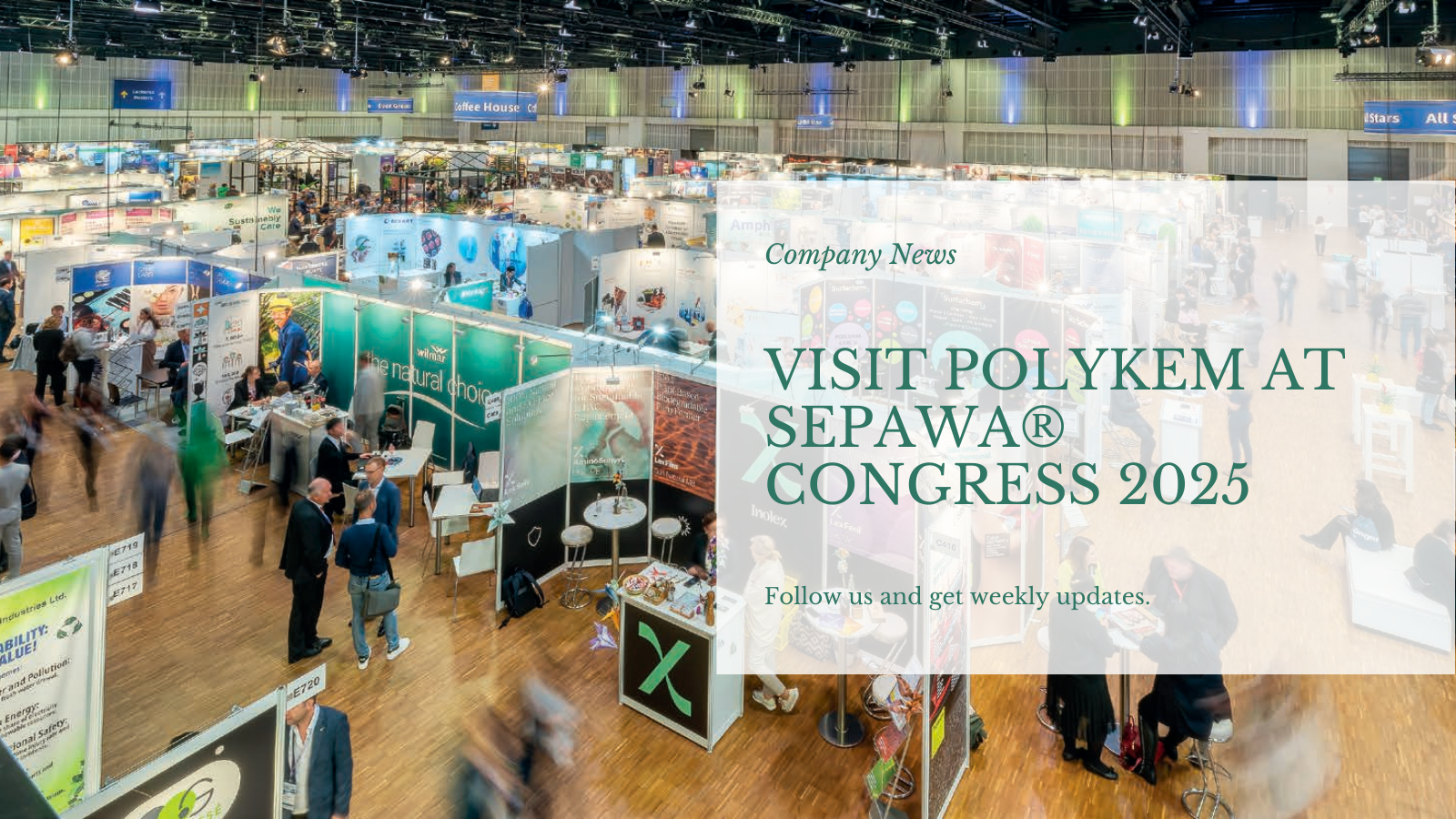 Berlində 2025-ci ildə Sepawa ® Konqresində Polykem Booth-a baş çəkin!