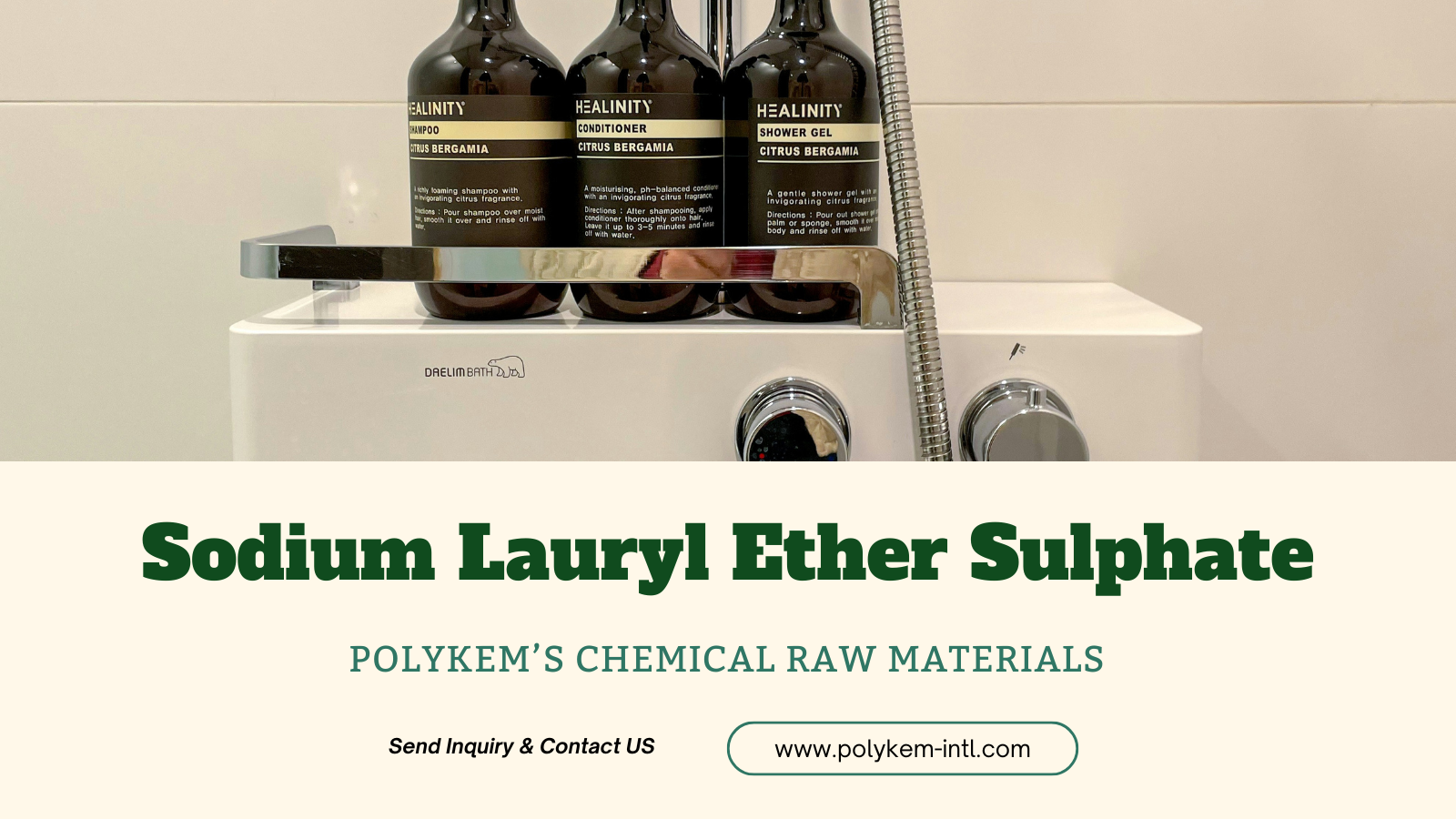 Etibarlı Surfaktant Tərəfdaşınız: Polykem 'natrium lauryl eter sulfat (SLES)