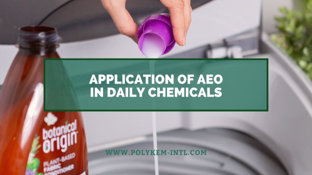 Xammaldan son məhsula qədər, gündəlik kimyəvi maddələrdə Lauril Alkoqol Etoksilatının (AEO) tətbiqi