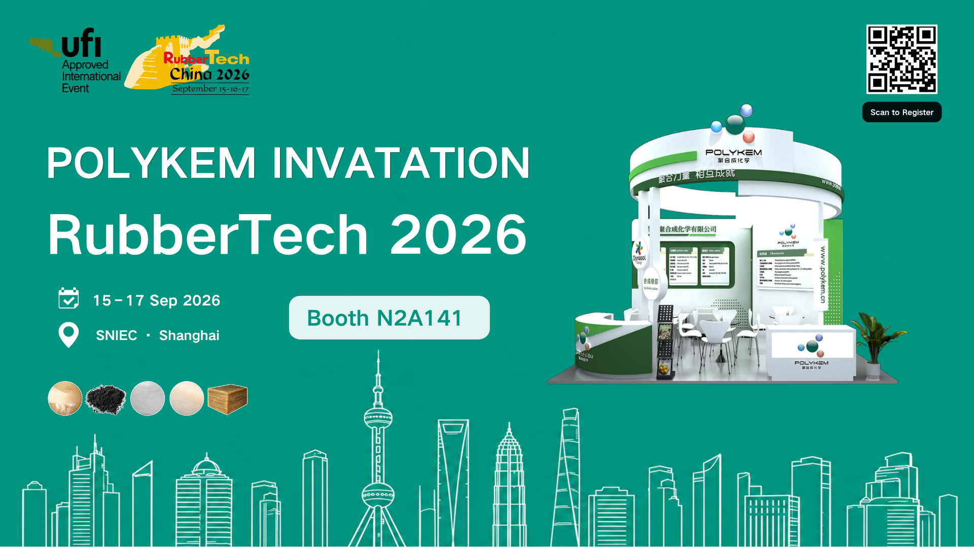Şanxayda RubberTech China 2026 sərgisində Polykem ilə tanış olun